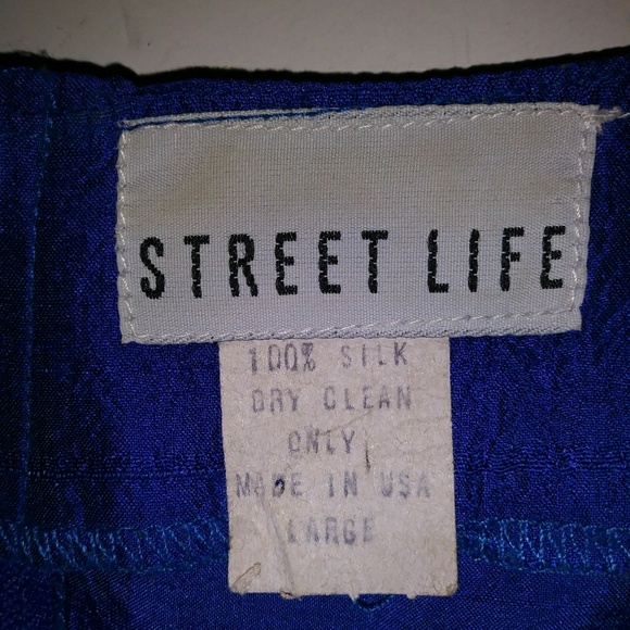 Vintage Silk Iridescent Sheath Dress - Picture 4 of 8